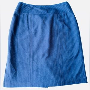 Blue pencil skirt size 8